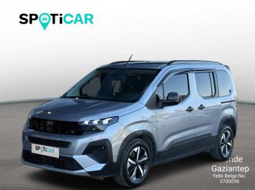 SPOTICAR Peugeot Rifter Gt 1.5 Bluehdi 130 Eat8 İkinci El Araç -  Dizel Gri - Gazİantep - 1200033625_1