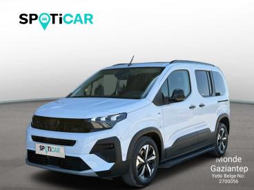 SPOTICAR Peugeot Rifter Gt 1.5 Bluehdi 130 Eat8 İkinci El Araç -  Dizel Beyaz - Gazİantep - 1200033626_1