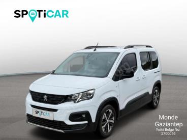 SPOTICAR Peugeot Rifter Gt 1.5 Bluehdi 130 Eat8 İkinci El Araç -  Dizel Beyaz - Gazİantep - 1200033665_1