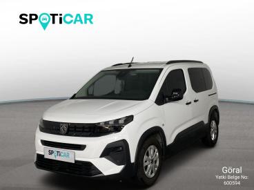 SPOTICAR Peugeot Rifter Allure 1.5 Bluehdi 130 6mt İkinci El Araç -  Dizel Beyaz - Ankara - 1200033932_1