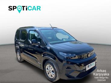 SPOTICAR Peugeot Rifter Allure 1.5 Bluehdi 130 6mt İkinci El Araç -  Dizel Siyah - İzmİr - 1200034090_1