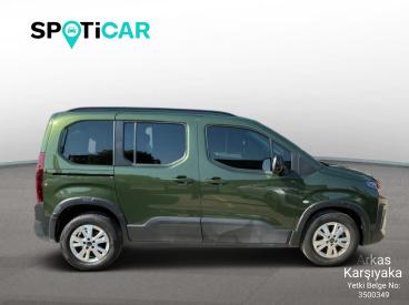 SPOTICAR Peugeot Rifter Allure 1.5 Bluehdi 130 6mt İkinci El Araç -  Dizel Yeşil - İzmİr - 1200035494_4