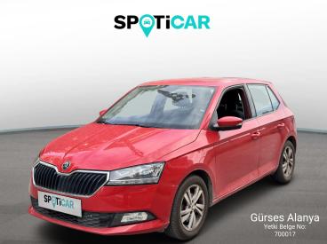 SPOTICAR Skoda Fabia Premium İkinci El Araç - Hatchback Benzin Kırmızı - Antalya - 1200022261_1