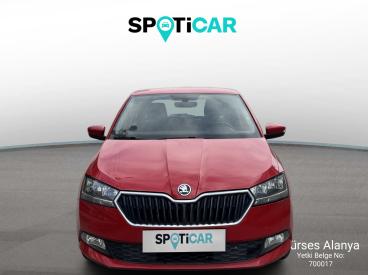 SPOTICAR Skoda Fabia Premium İkinci El Araç - Hatchback Benzin Kırmızı - Antalya - 1200022261_2