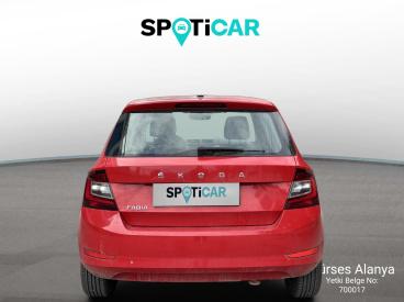 SPOTICAR Skoda Fabia Premium İkinci El Araç - Hatchback Benzin Kırmızı - Antalya - 1200022261_5
