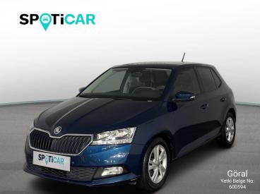 SPOTICAR Skoda Fabia 1.0 Tsi Premium İkinci El Araç - Hatchback Benzin Mavi - Ankara - 1200030677_1