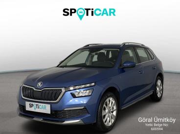 SPOTICAR Skoda Kamiq 1.0 Tsi 110 Dsg Premium İkinci El Araç - Suv Benzin Mavi - Ankara - 1200023022_1