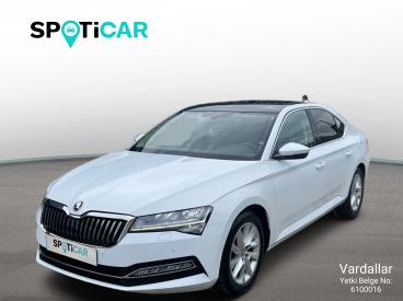 SPOTICAR Skoda Superb 1.5 Tsi Act 150 Dsg Premium İkinci El Araç - Hatchback Benzin Beyaz - Trabzon - 1200037132_1