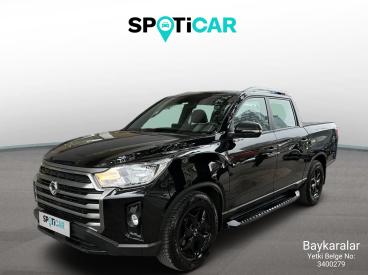 SPOTICAR Ssangyong Musso Grand D2.2 4x4 At Platinum Plus İkinci El Araç - Pickup Dizel Siyah - Istanbul - 1200021572_1