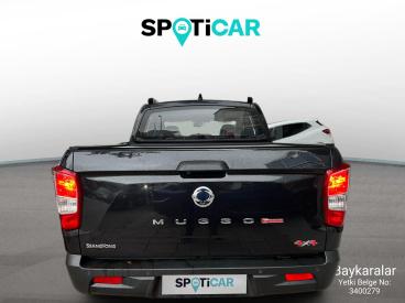 SPOTICAR Ssangyong Musso Grand D2.2 4x4 At Platinum Plus İkinci El Araç - Pickup Dizel Siyah - Istanbul - 1200021572_5