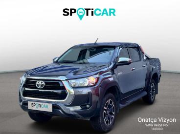 SPOTICAR Toyota Hilux 2.4 4x2 Adventure Cift Kabin Kamyonet İkinci El Araç - Pickup Dizel Gri - Adana - 1200021998_1