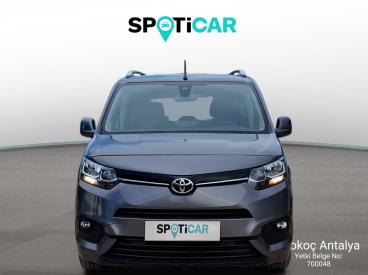 SPOTICAR Toyota Proace City 1.5 D 130 Flame X-pack A/t İkinci El Araç -  Dizel Gri - Antalya - 1200029571_1