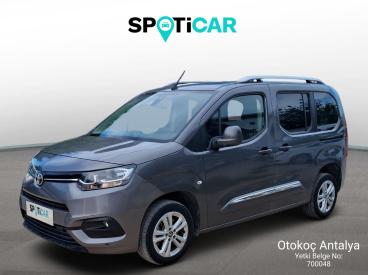 SPOTICAR Toyota Proace City 1.5 D 130 Flame X-pack A/t İkinci El Araç -  Dizel Gri - Antalya - 1200029571_2