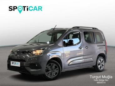 SPOTICAR Toyota Proace City 1.5 D 130 Passion X-pack A/t İkinci El Araç -  Dizel Gri - MuĞla - 1200036897_1