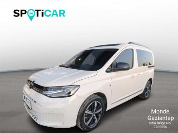 SPOTICAR Volkswagen Caddy Kombi 2.0 Tdi 122 Style Dsg İkinci El Araç -  Dizel Beyaz - Gazİantep - 1200037552_1