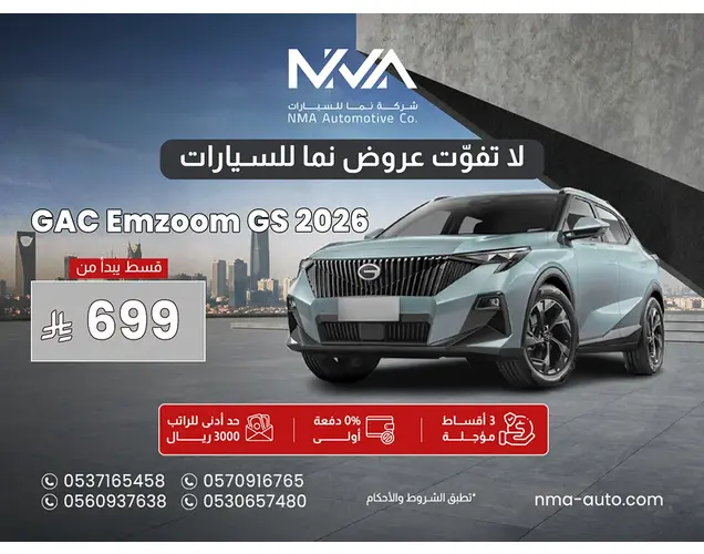 GAC EMZOOM 2026 جي بي