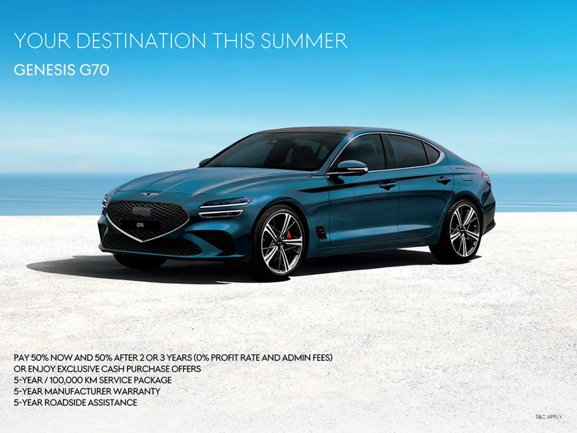 Genesis G70 Offers… Luxury That Moves Ahead