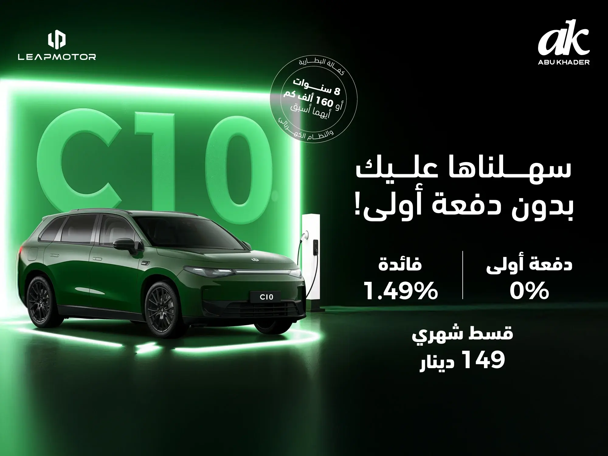 Own your Leapmotor Car with No Down Payment!