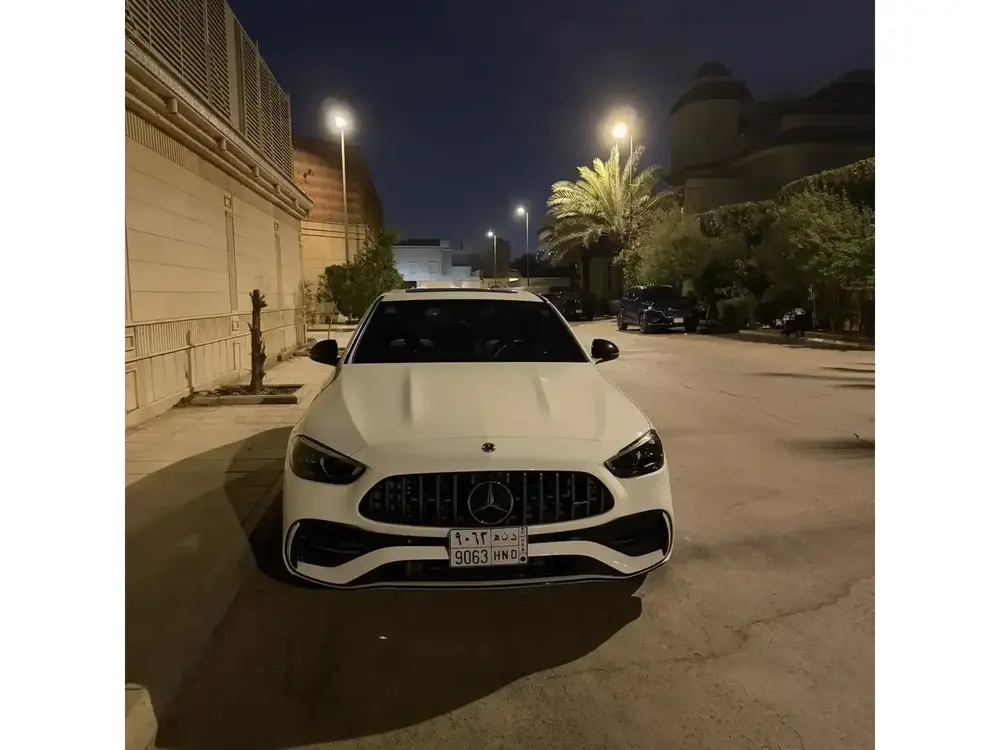 2023 Mercedes-AMG C43 4MATIC | White | Red S