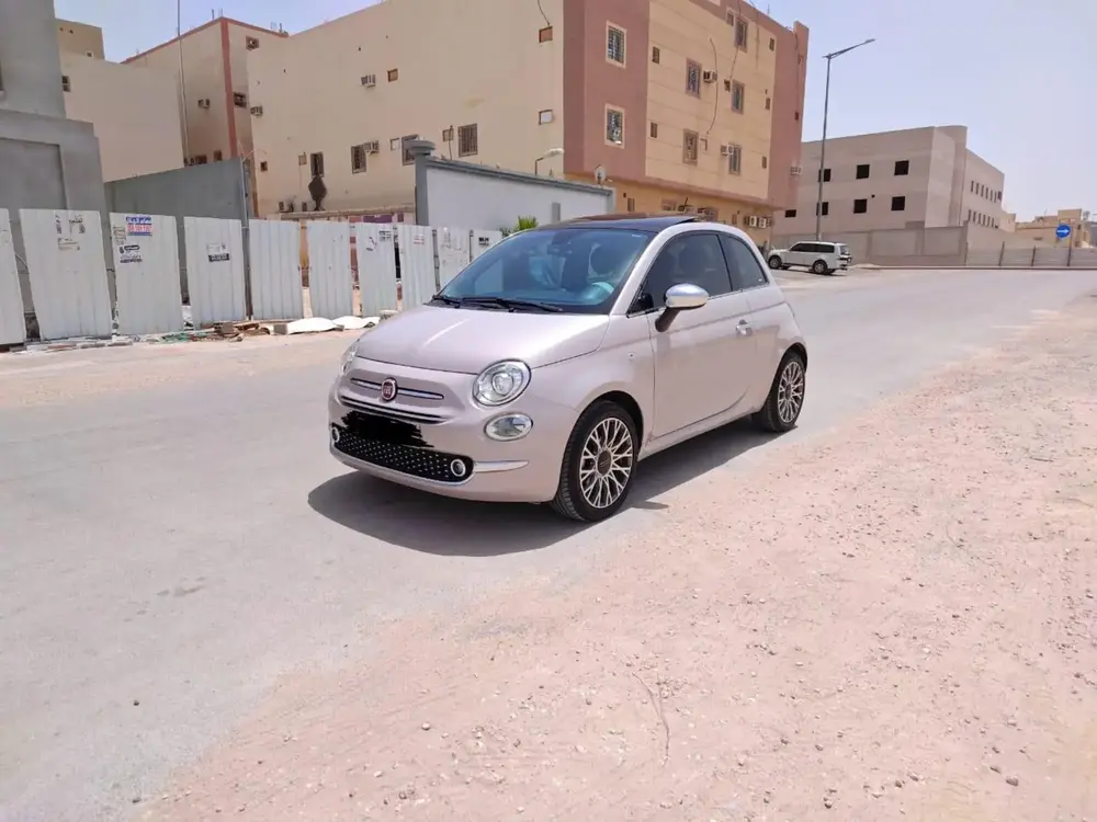 فيات 500 2020 فل كامل ورديه سقف بانوراما