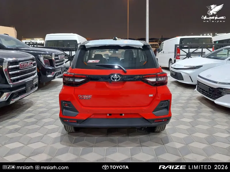 تويوتا رايز ليميتد 2026 4