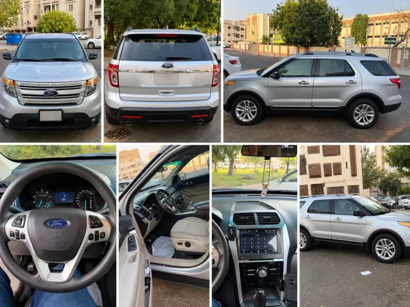 فورد اكسبلورر 2014فورد إكسبلورر XLT دفع رباعي 4WD – محرك 3.5 لتر  3