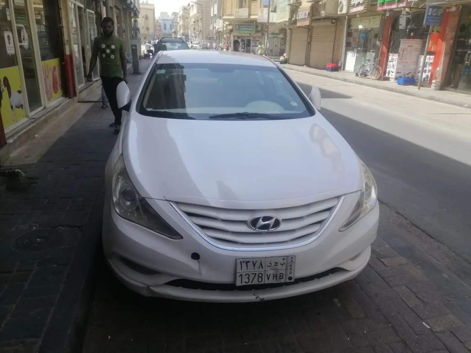 Used Hyundai Sonata White 2013 For Sale In Jubail for 0 Motory Saudi