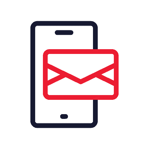 إشعارات فورية<br>ورسائل بريدية