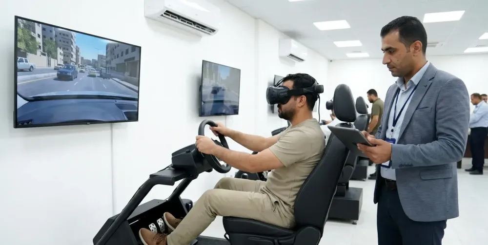 الأردن يستعد لإدخال أجهزة VR في الفحص العملي لرخص القيادة مطلع 2027