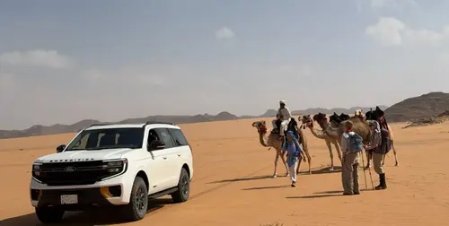 طريق البخور بالسعودية.. رحلة استكشافية تاريخية مع فورد إكسبيديشن