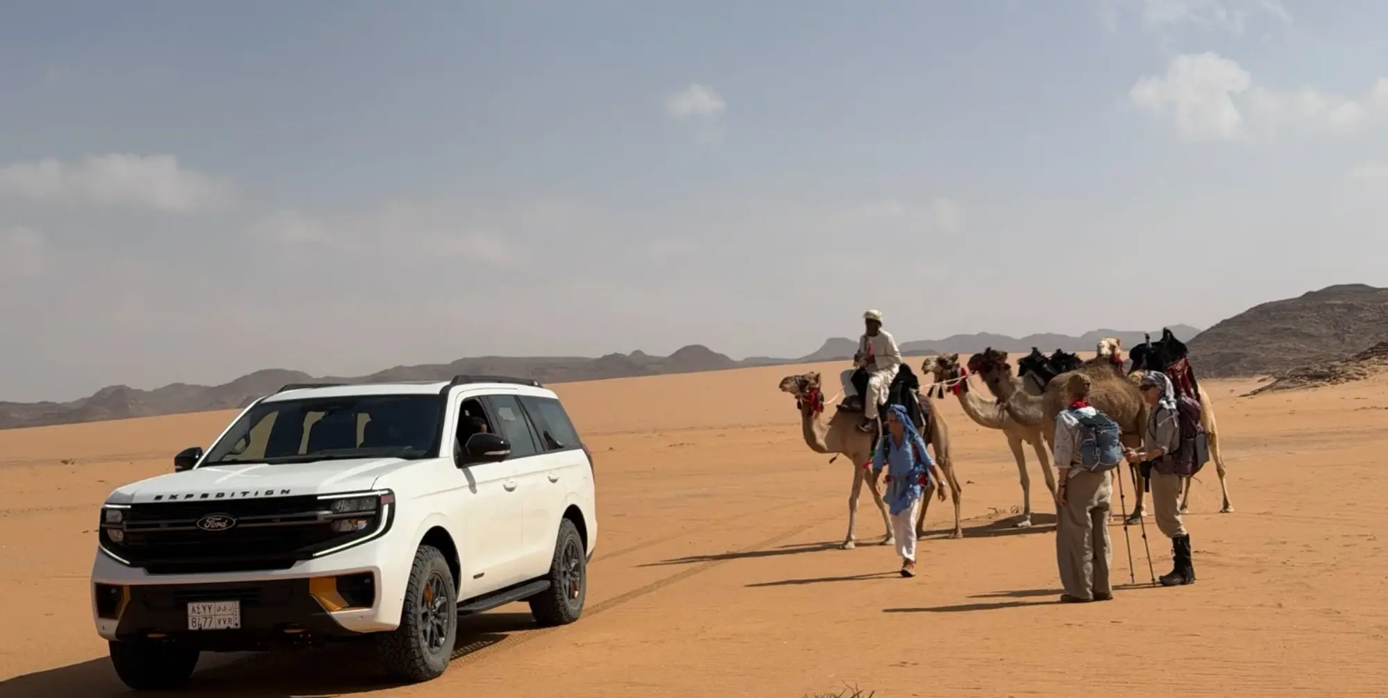 طريق البخور بالسعودية.. رحلة استكشافية تاريخية مع فورد إكسبيديشن