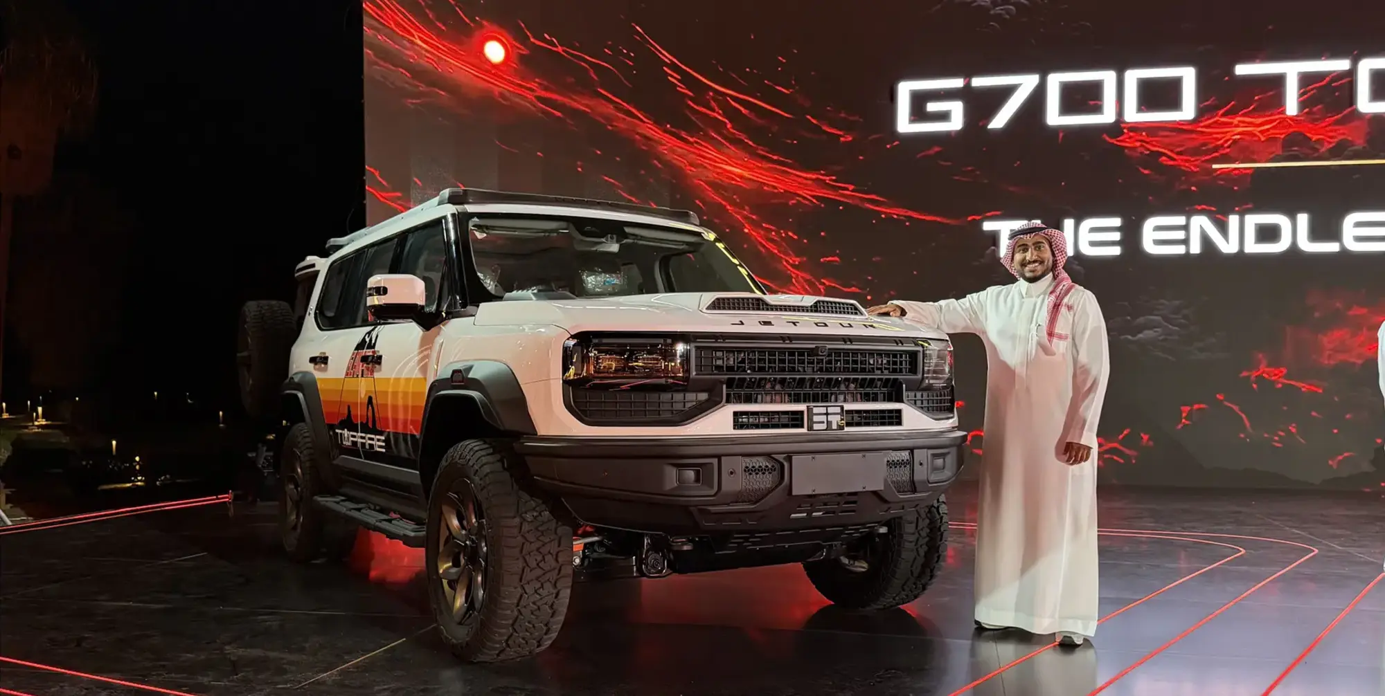التدشين الرسمي لسيارة جيتور G700 توب فاير في منطقة الشرق الأوسط