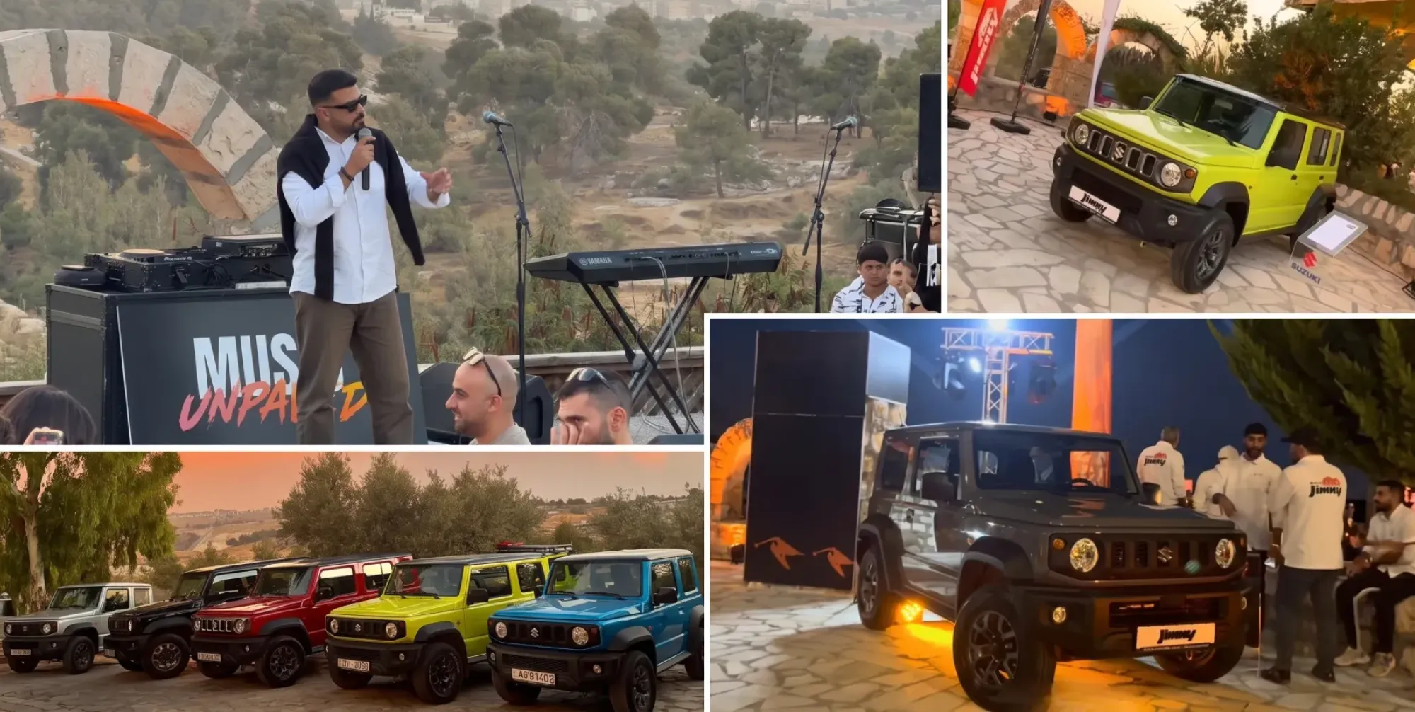 سوزوكي جيمني 2027 تنطلق في الأردن خلال فعالية Jimny Unpaved!