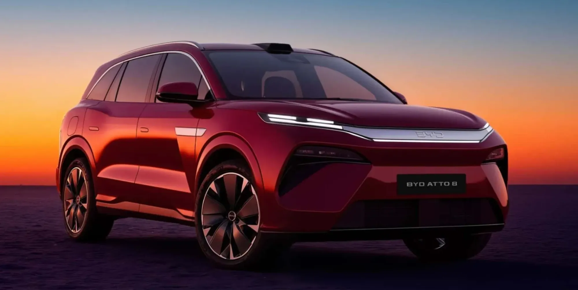 الكشف عن BYD ATTO 8 الكهربائية بسبعة مقاعد وتقنية شحن فائق السرعة