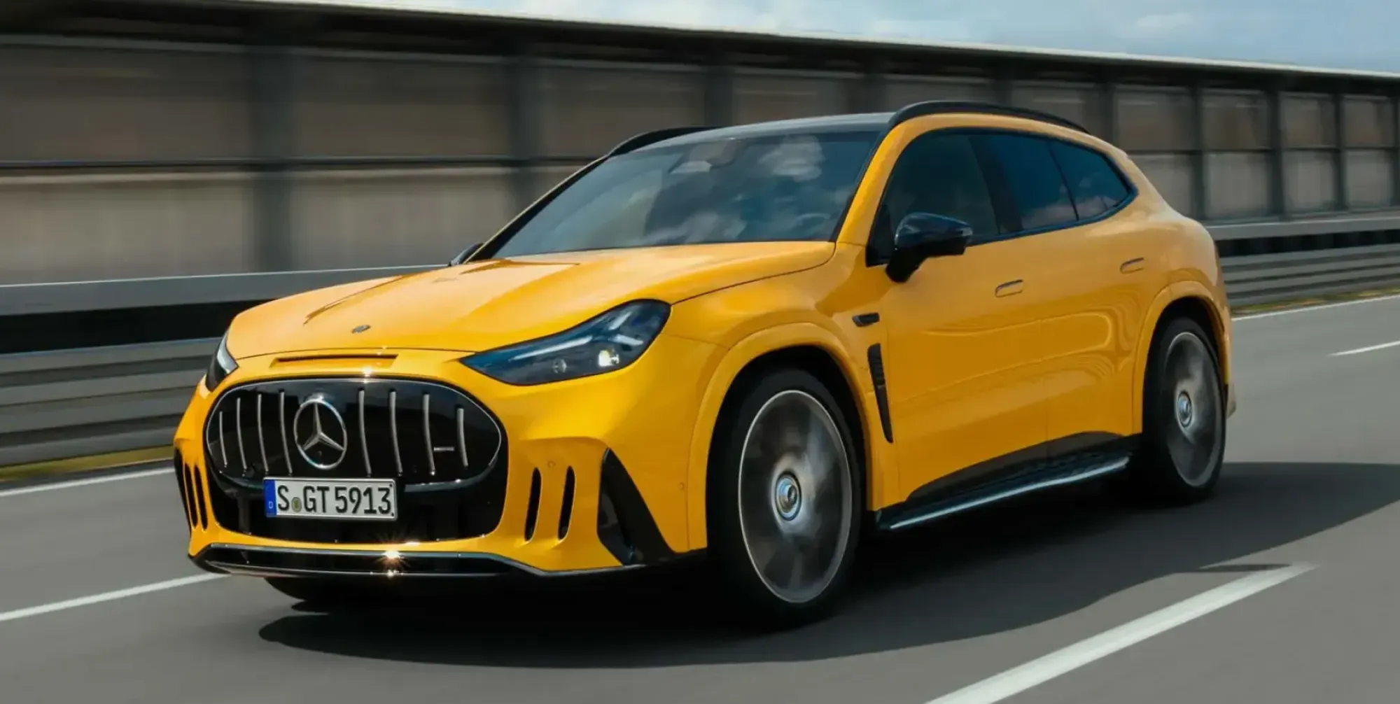 مرسيدس AMG GT SUV تنطلق بـ3 محركات كهربائية بقوة 1,153 حصان
