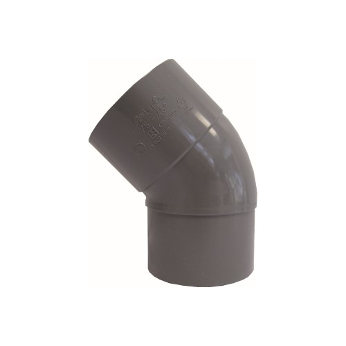Pipelife HWA Bocht 80mm m/vse 45g