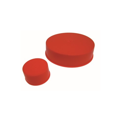 Pipelife Speciedeksel PE 75mm Rood