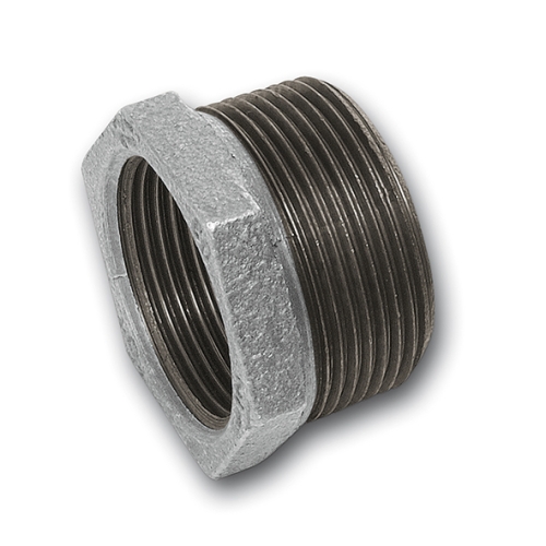 SANHA verloopring  - 1" x ¾", met binnen- en buitendraad, gegalvaniseerd - Nr. 241