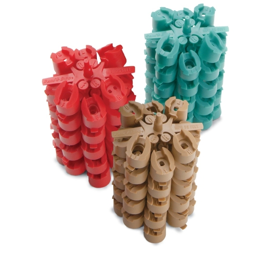 Rain Bird MPR nozzle set 90° - 120° - 180° - 360°
(10x rood, 10x groen, 10x bruin).