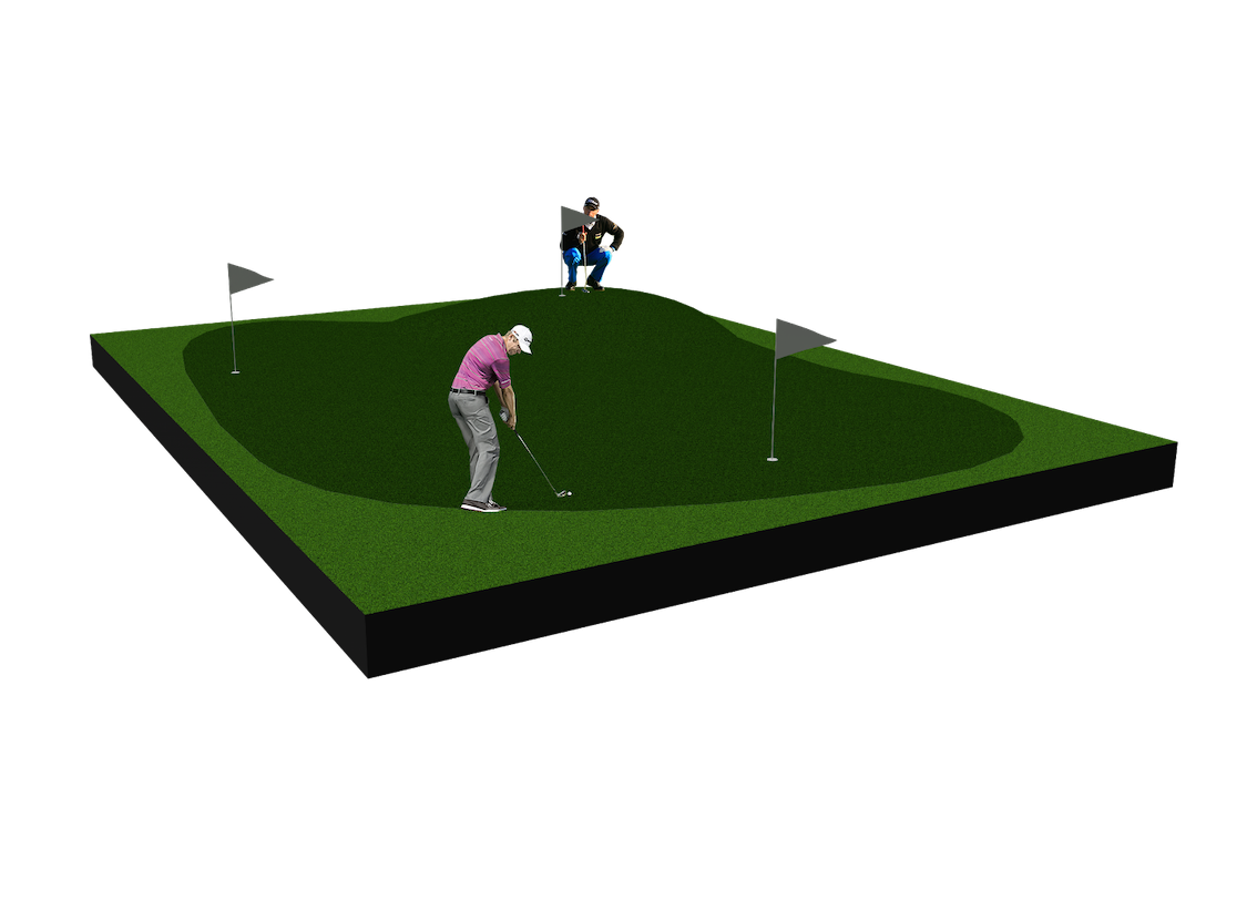 Kunstgras putting green Elite 12x9