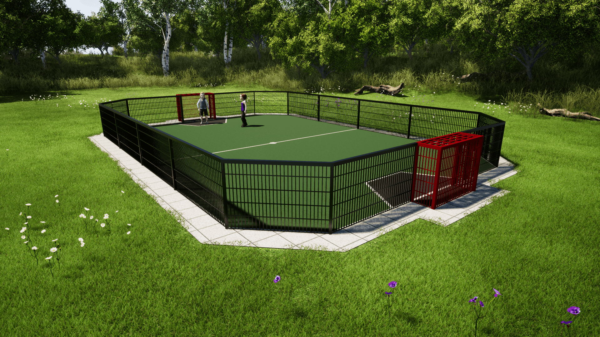 Pannaveld Fun Extra renderhoek