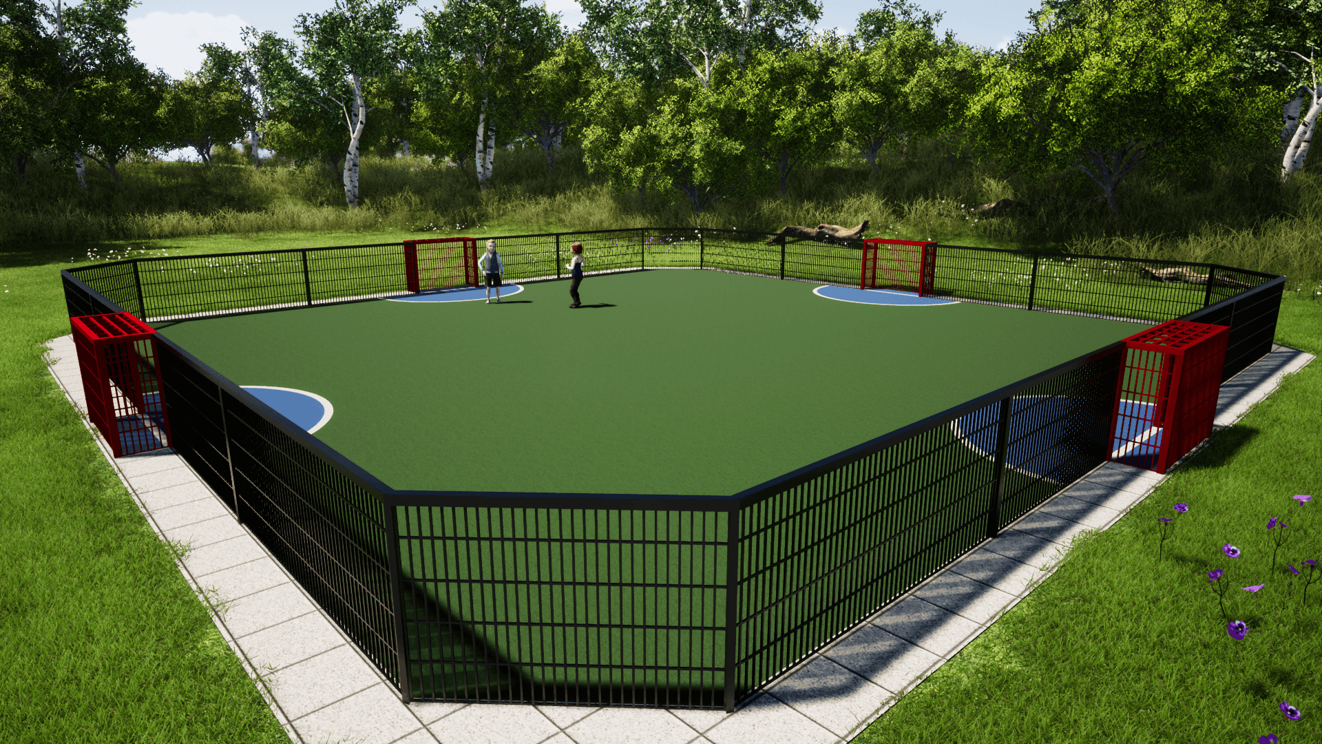Pannaveld Sparkle Extra renderhoek