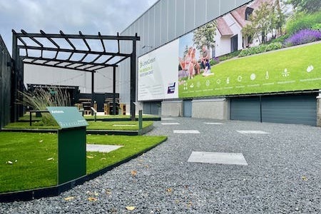 Vario kunstgras showtuin limegreen 2 min