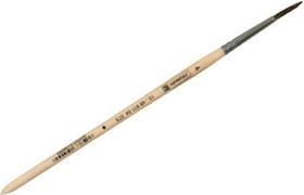 Feinhaarpinsel Schule 4, unlackiertem Naturholz