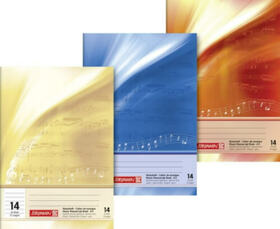 Brunnen Notenheft A5 hoch Lineatur 14