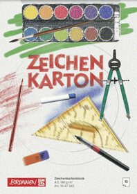 Zeichenkartonblock A3 190g 10Bl