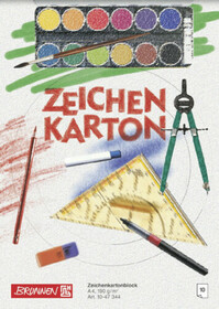 Zeichenkartonblock A4 190g 10Bl