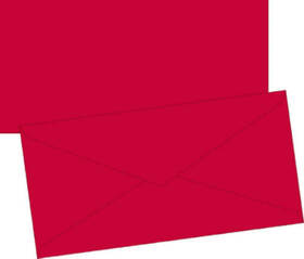 BRUNNEN 105125G724:G800124 Briefumschlag Universalpapier mittelrot