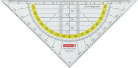 BRUNNEN 104975401  Geometrie-Dreieck bruchsicher  glasklar