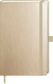 Notizbuch A5 dotted gold metallic